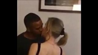 Tiny blonde wife has a dark cuckolding adventure